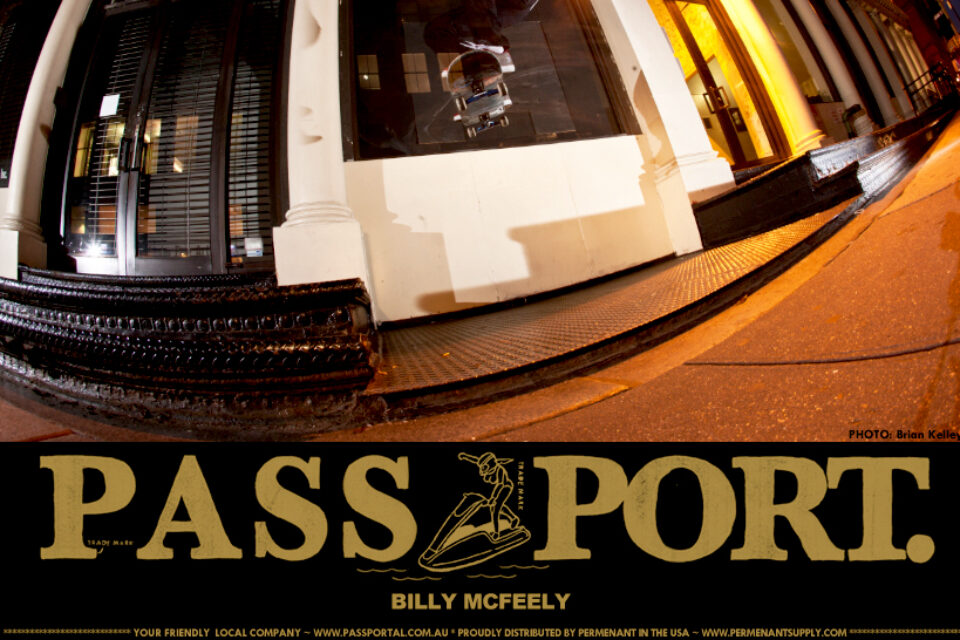 Pass Port welcomes Billy McFeely