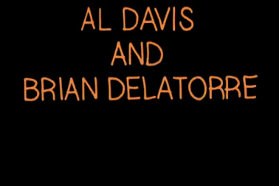 Al Davis and Brian Delatorre