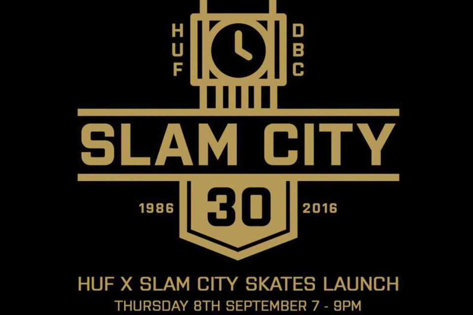 HUF x Slam City Skates launch