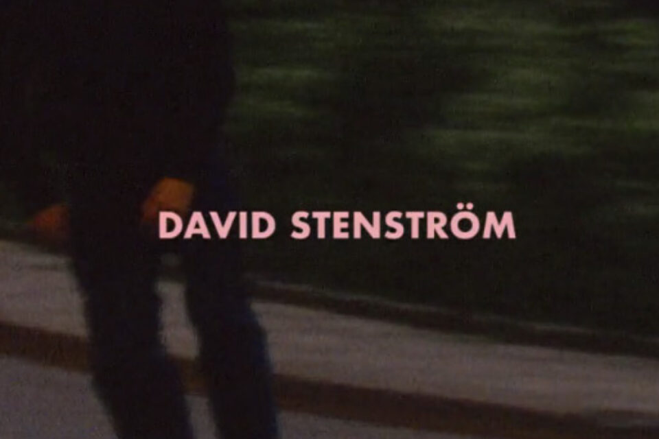 Speak, Memory – David Stenström