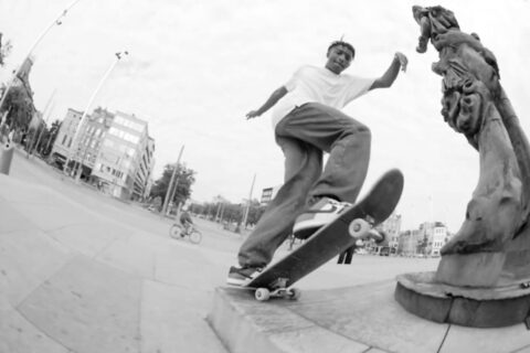 Jaïr Gravenberch for Pop AW22 Skateboards